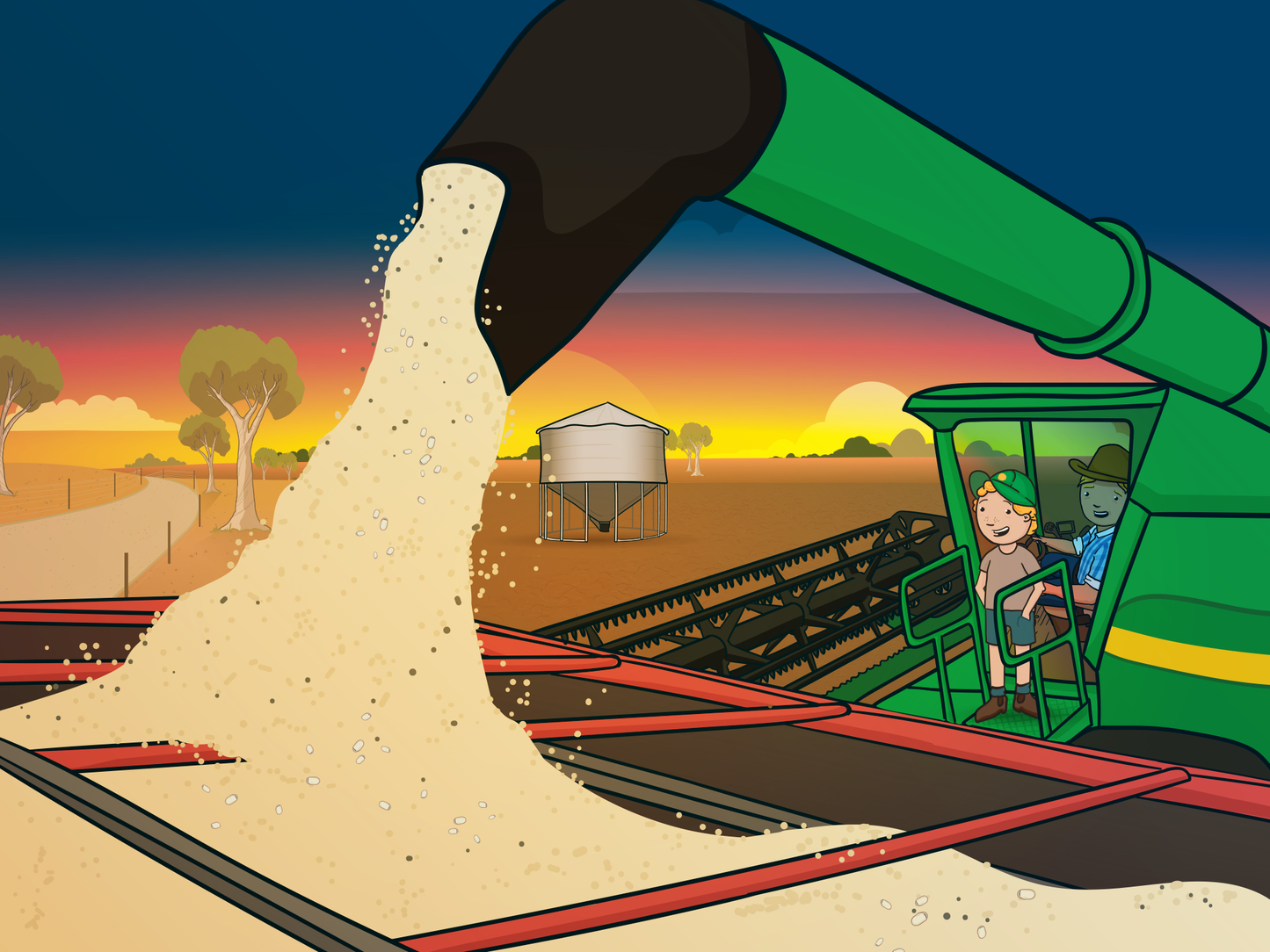 George the Farmer - Harvest Hiccup Picture Book