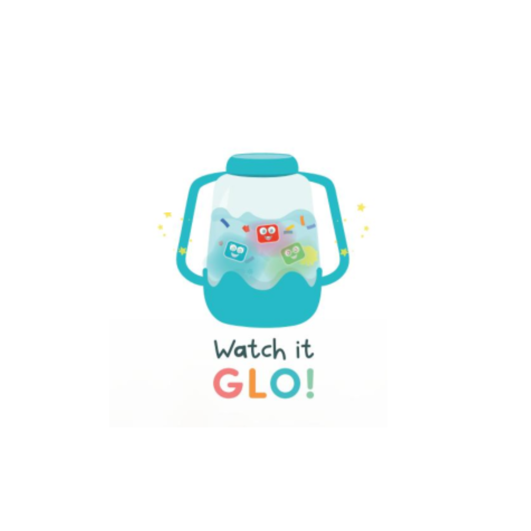 Glo Pal Sensory Play Jar - Blue