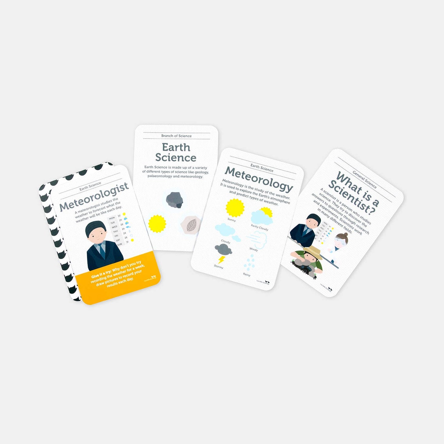 Science Flash Cards - Two Little Ducklings