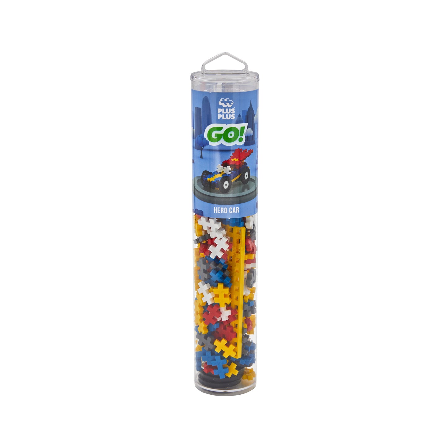 Plus-Plus - Colour Cars - Hero - 200 pcs Tube