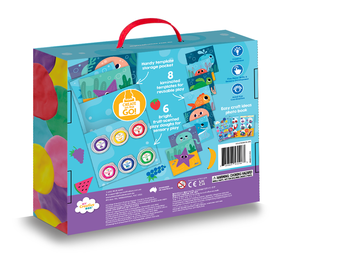 My Creative Box - First Crafts Under the Sea Dough Sensory Craft Box