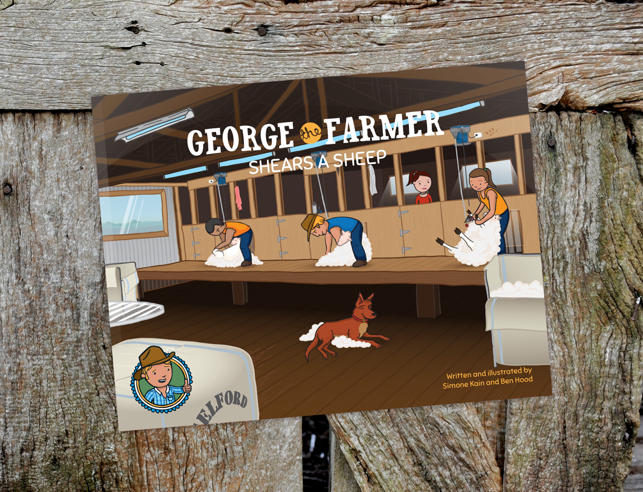 George the Farmer - Shears a Sheep Picture Book