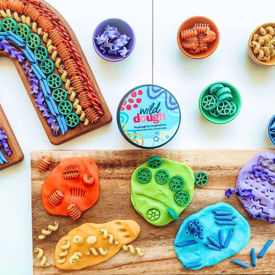 Wild Dough Playdough - Pacific Blue 280g