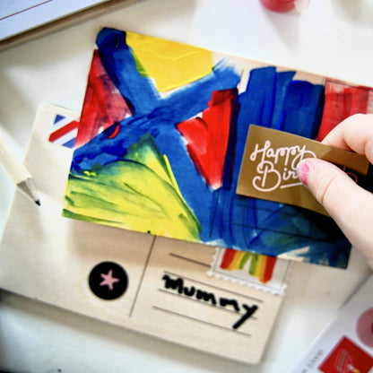 Make Me Iconic - Wooden Post Box Letters Craft Kit