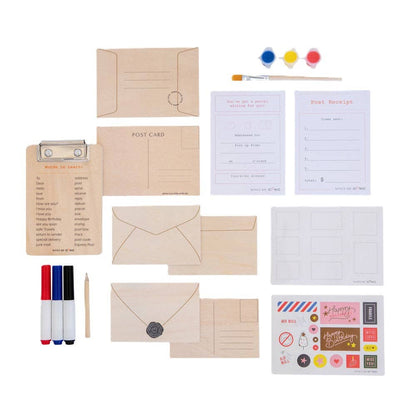 Make Me Iconic - Wooden Post Box Letters Craft Kit