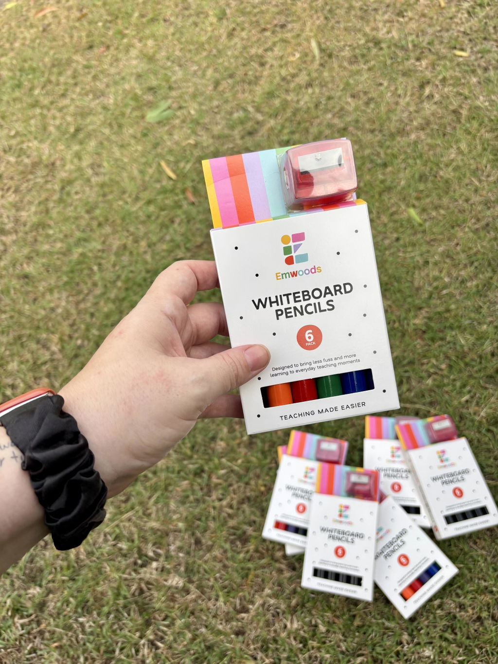 Emwoods - Whiteboard Pencils 6pk (Multicoloured)