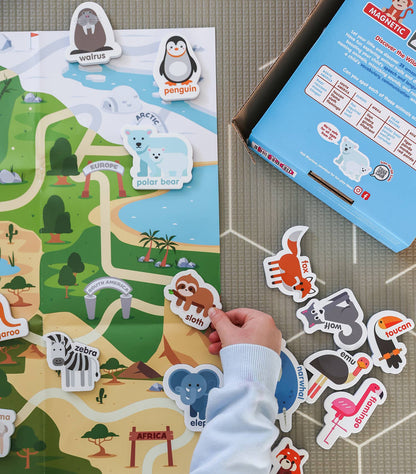 Curious Columbus - Magnetic Zoo Animals