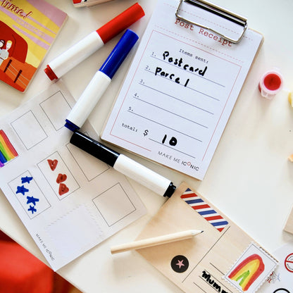 Make Me Iconic - Wooden Post Box Letters Craft Kit
