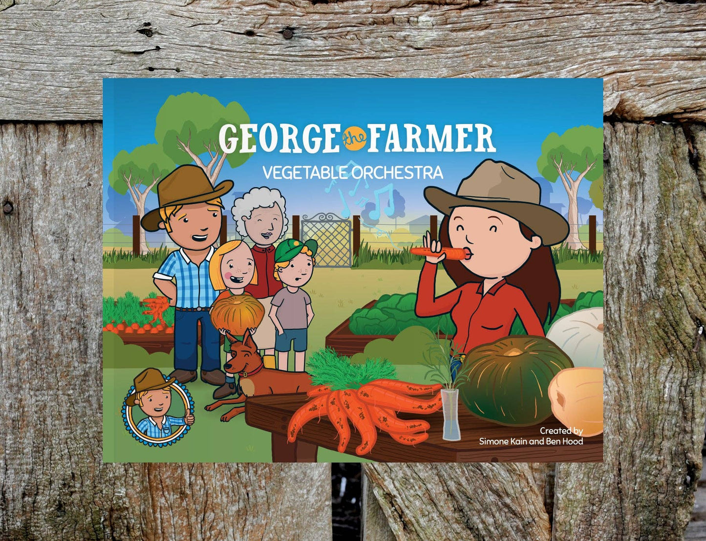 George the Farmer - Vegetable Orchestra Picture Book