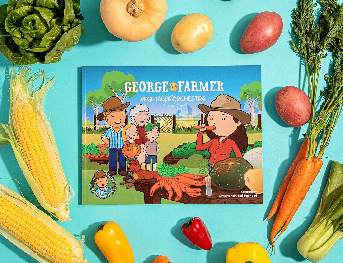 George the Farmer - Vegetable Orchestra Picture Book