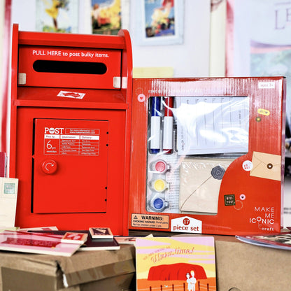 Make Me Iconic - Wooden Post Box Letters Craft Kit