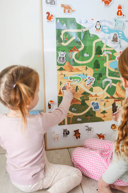 Curious Columbus - Magnetic Zoo Animals