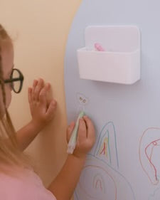 Magplay - x6 Retractable Washable Crayons + Pencil Case