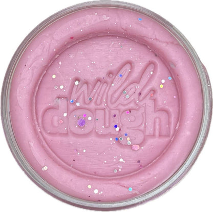 Wild Dough Playdough - Princess Pink Glitter 280g