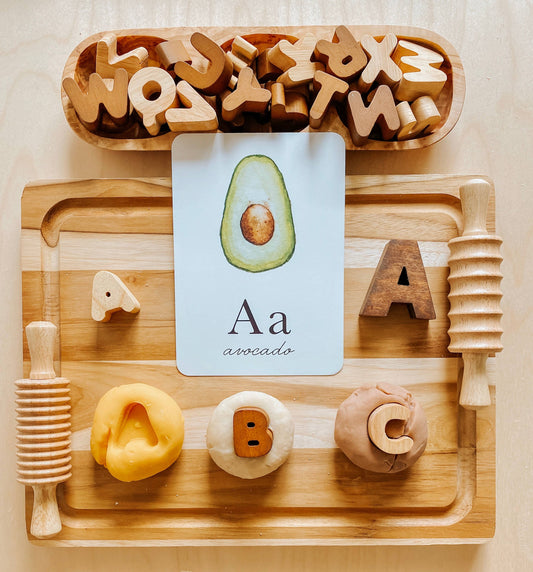 QToys - 2 Tone Capital Letters Set of 26