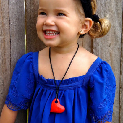 Jellystone Designs - Heart Chew Pendant