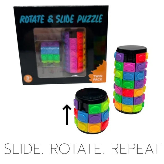 Kaiko Fidgets - Slide and Rotate Puzzle (2pk)