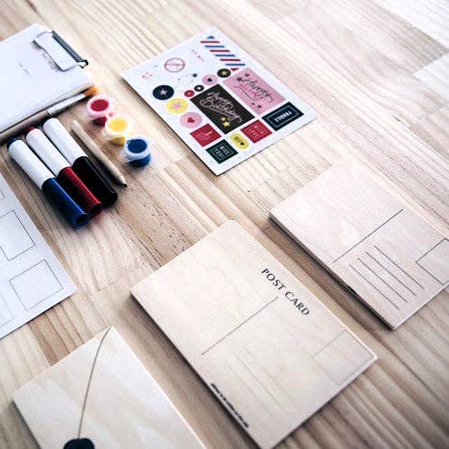 Make Me Iconic - Wooden Post Box Letters Craft Kit