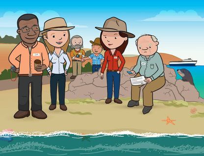 George the Farmer - The Island of Big Ideas Picture Book