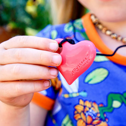 Jellystone Designs - Heart Chew Pendant