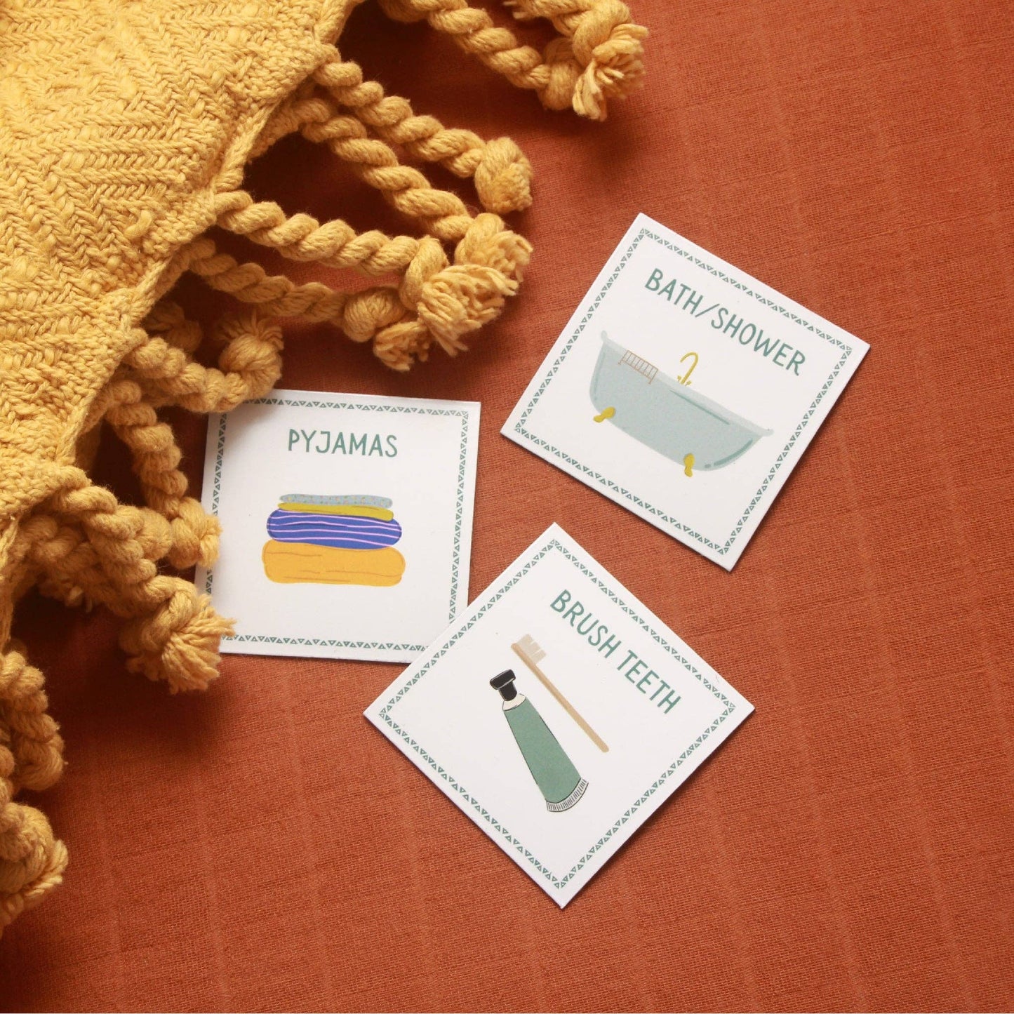 Magnetic Routine Cards - The Creative Sprout
