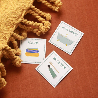 Magnetic Routine Cards - The Creative Sprout