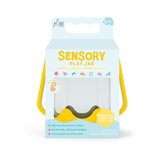 Glo Pal - Sensory Play Jar YELLOW