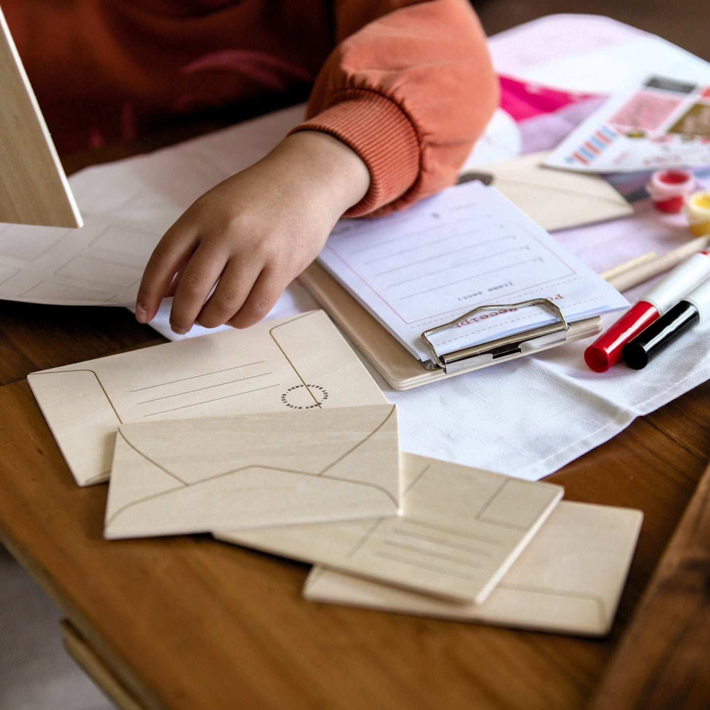 Make Me Iconic - Wooden Post Box Letters Craft Kit