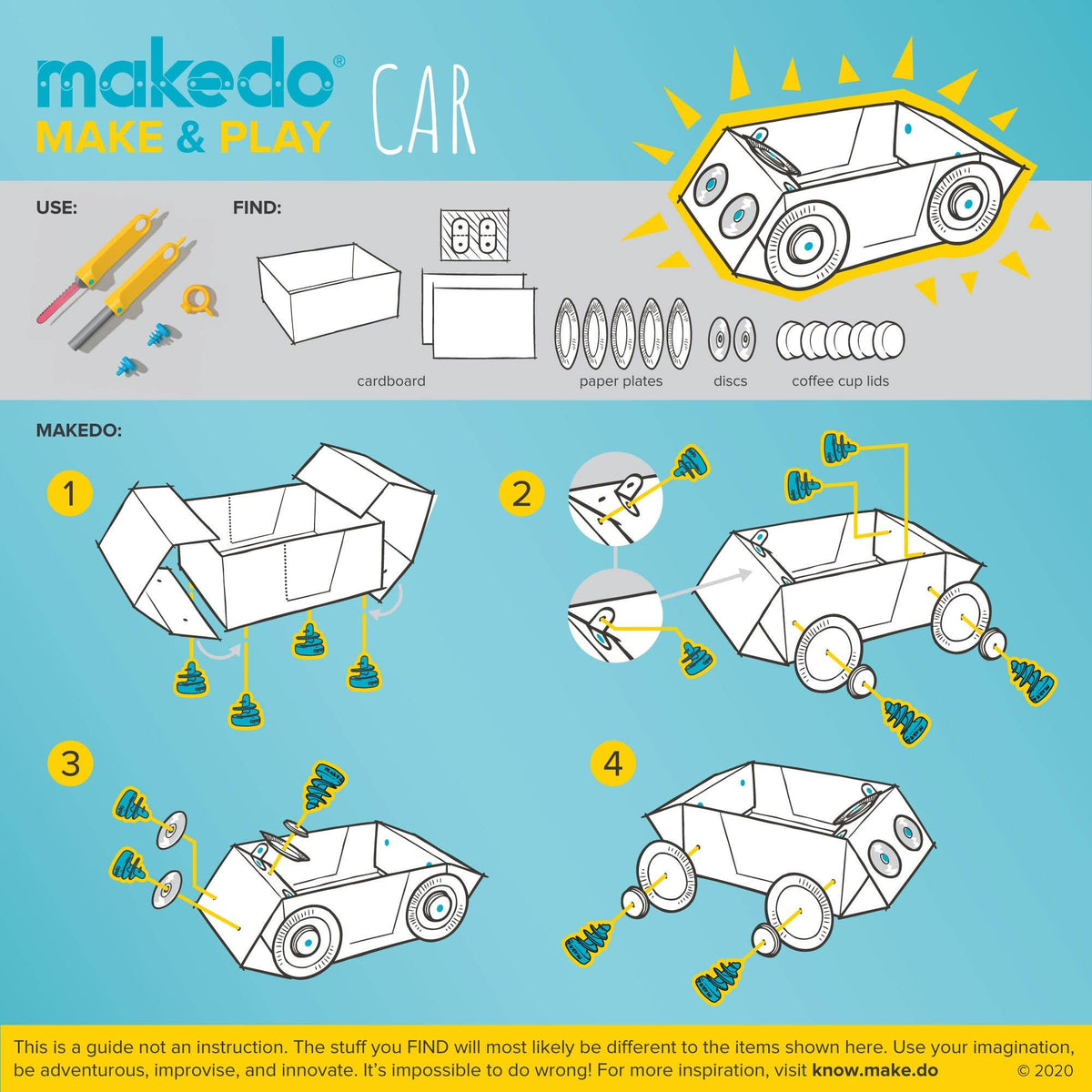 Makedo - Explore Kit | For 1-2 Makers