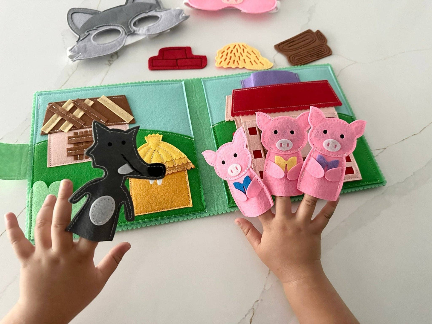 Wondertivity - Three Little Pigs Set