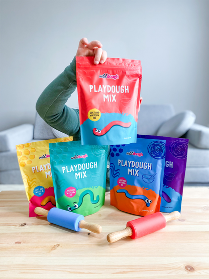 Wild Dough Playdough - DIY Playdough Mix - Red