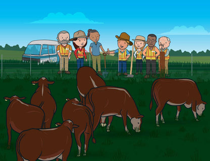 George the Farmer - The Island of Big Ideas Picture Book