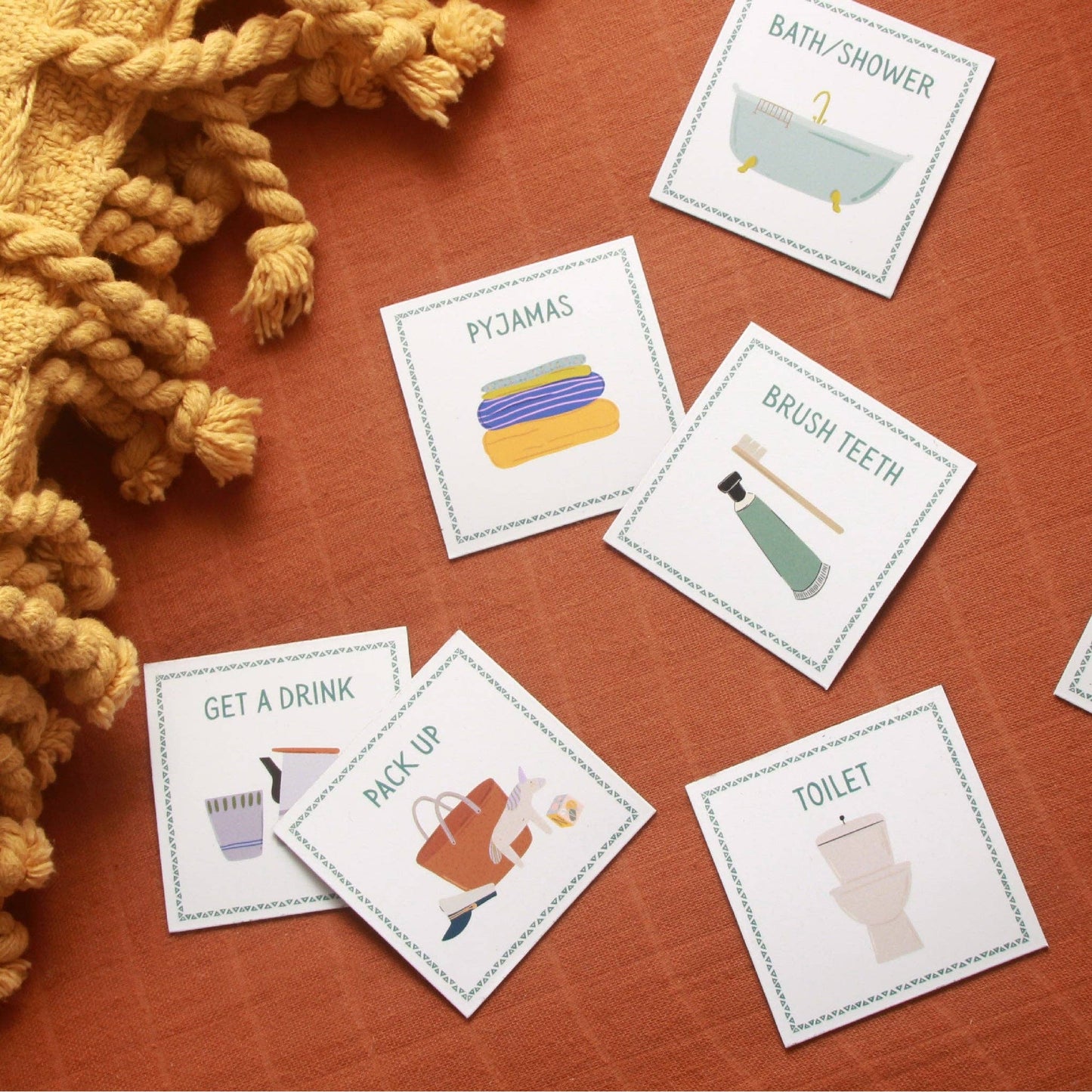 Magnetic Routine Cards - The Creative Sprout