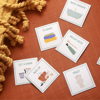 Magnetic Routine Cards - The Creative Sprout