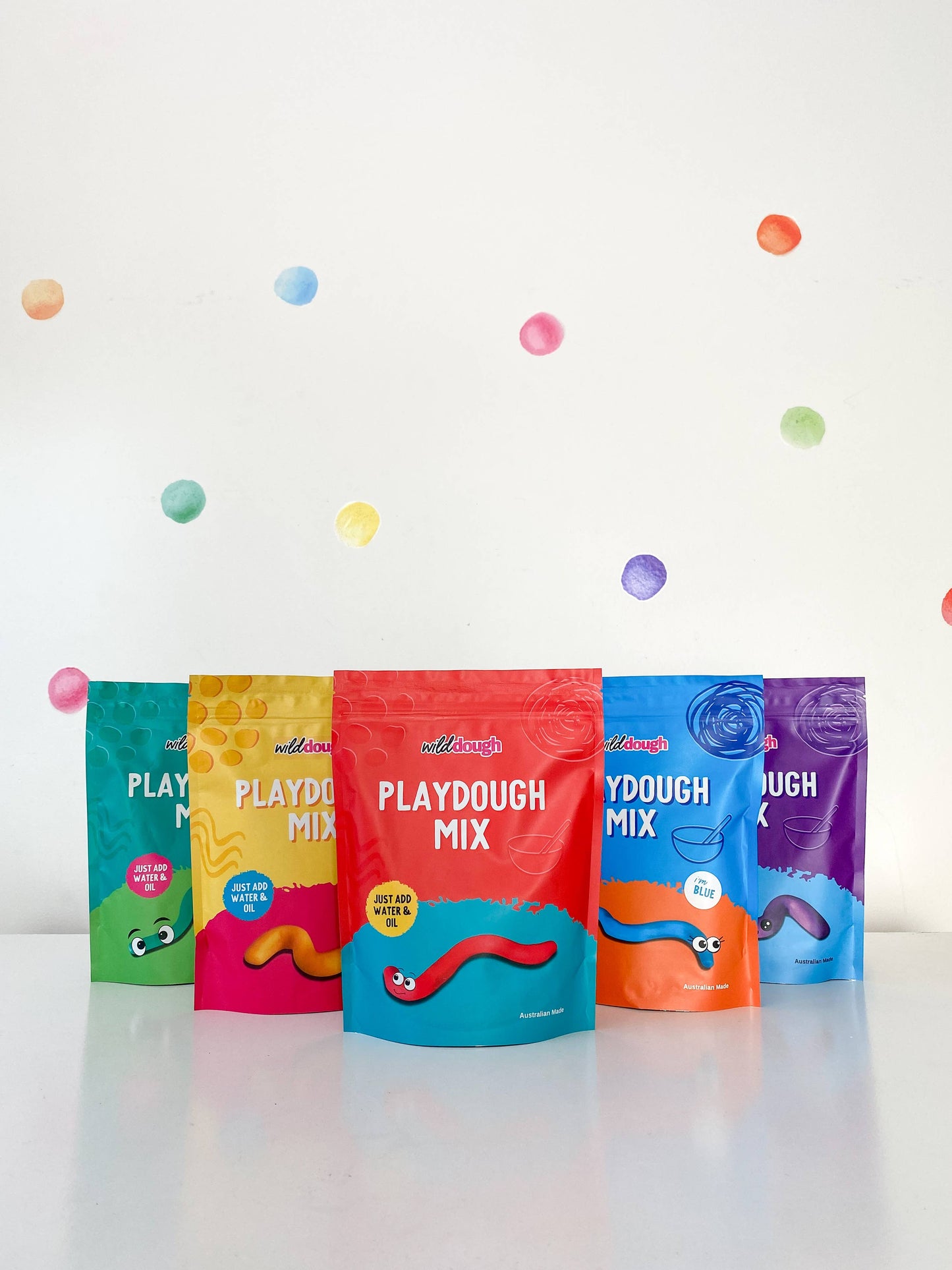 Wild Dough Playdough - DIY Playdough Mix - Red