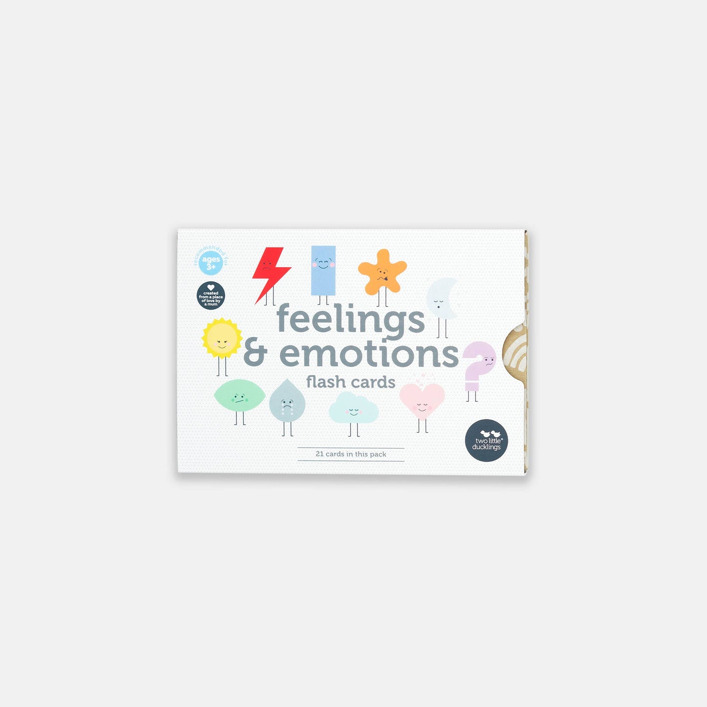 Feeling and Emotion Flash Cards - Two Little Ducklings
