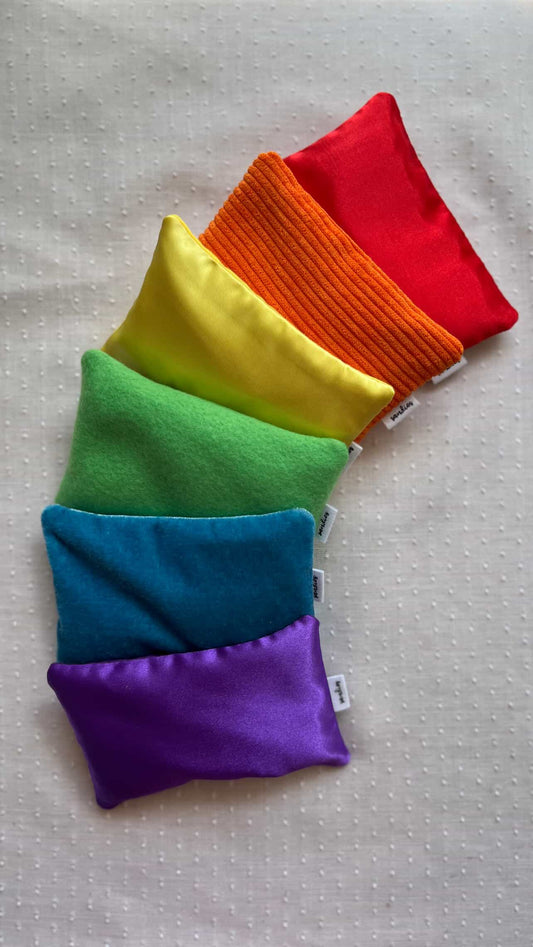 Sandies Sandbags - Rainbow, Set of 6