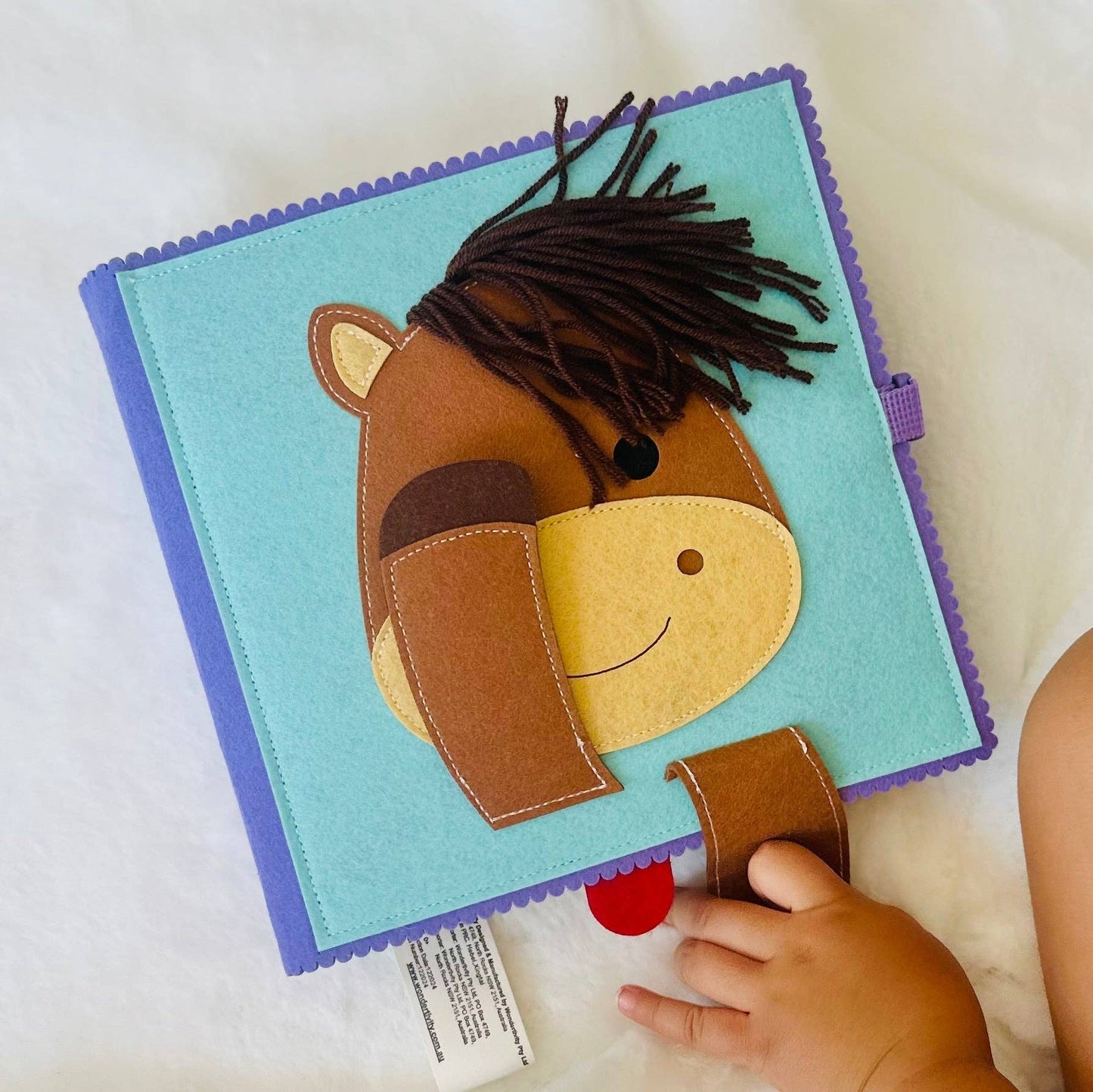 Wondertivity - Handsome Horse Peekaboo Book
