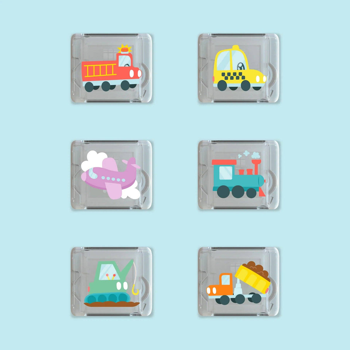 GLO Pals - Light-Up Cubes, Auto Gift Set 6pk - Limited Edition