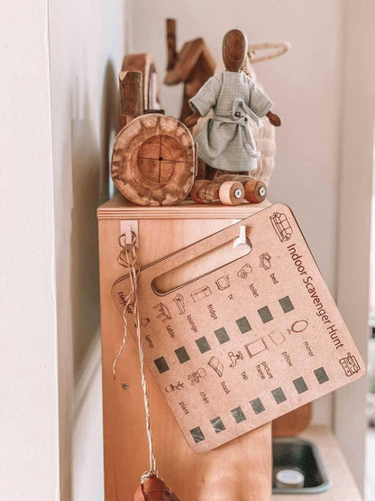 Indoor Scavenger Hunt Board - Timber Tots