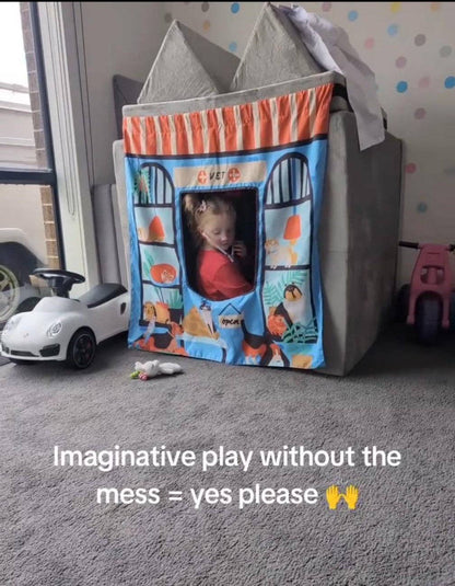 The Cozy Cube - Pet Shop/ Vet Play Panel