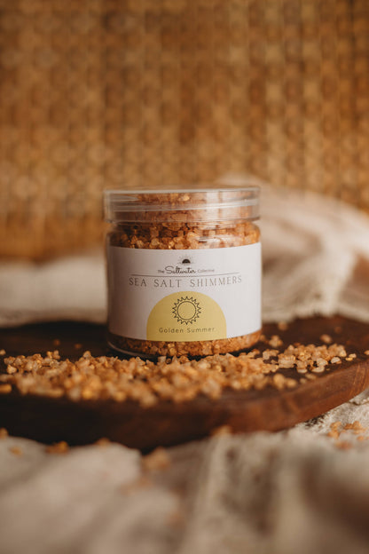 The Saltwater Collective - Sea Salt Shimmers 200g - Golden Summer