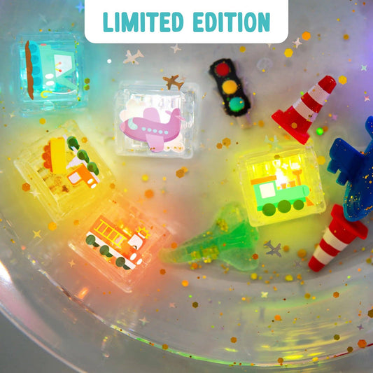 GLO Pals - Light-Up Cubes, Auto Gift Set 6pk - Limited Edition