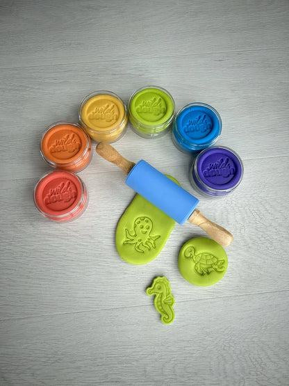 Wild Dough Playdough - Silicone Rolling Pin