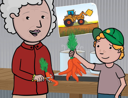 George the Farmer - Vegetable Orchestra Picture Book