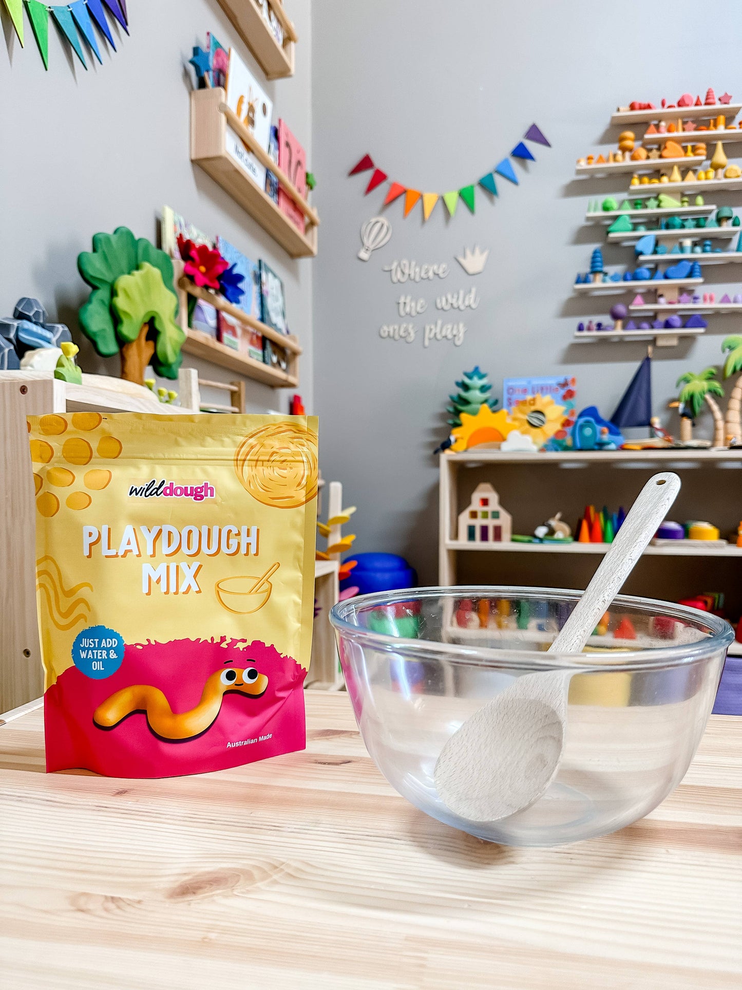 Wild Dough Playdough - DIY Playdough Mix - Yellow