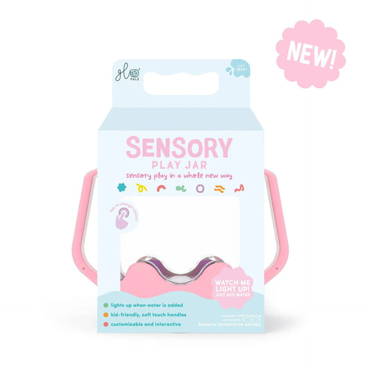 Glo Pal - Sensory Play Jar PINK