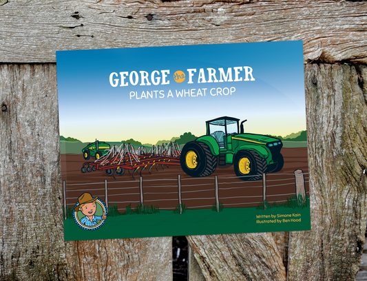 George the Farmer - Plants a Wheat Crop Picture Book