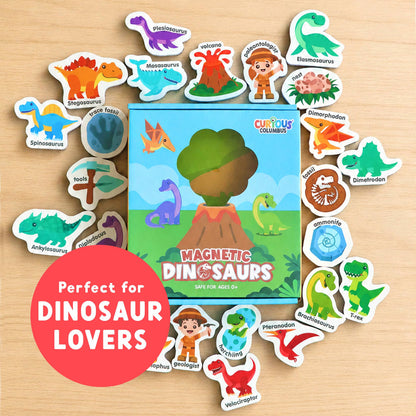 Curious Columbus - Magnetic Dinosaurs