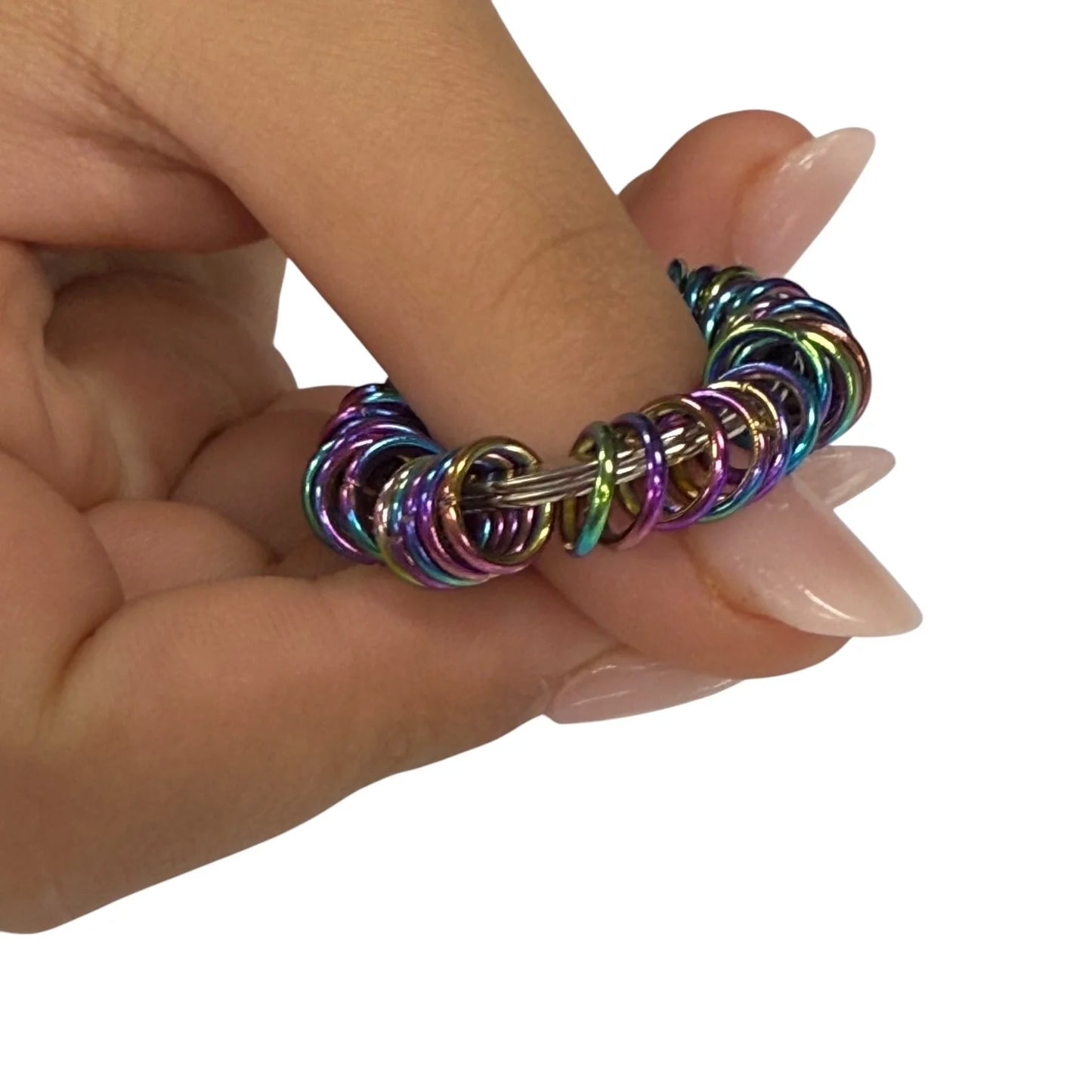 Oil Slick Centipede (Small) - Kaiko Fidgets